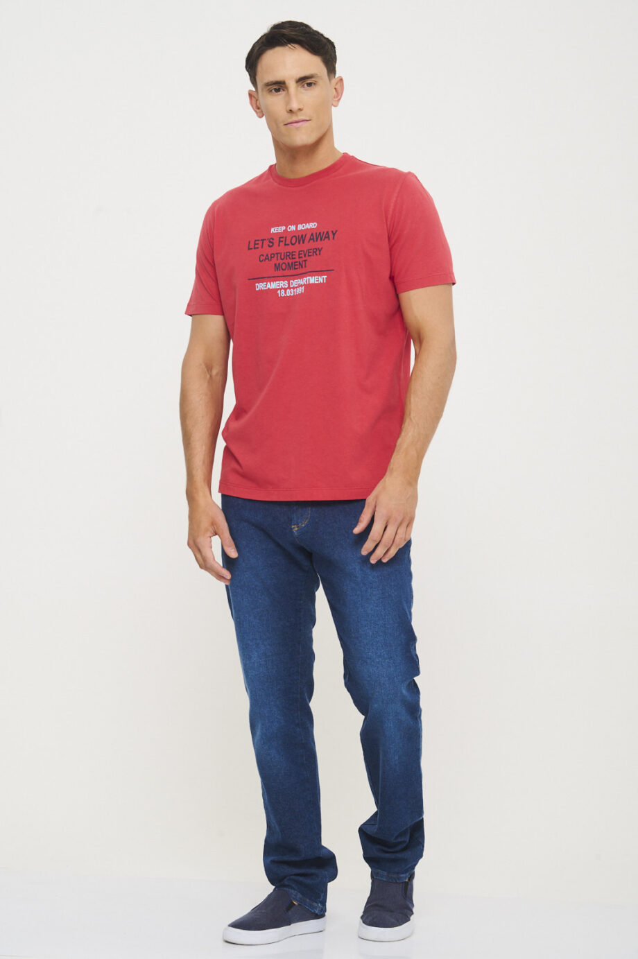 Remera lets flow away de pima peruano