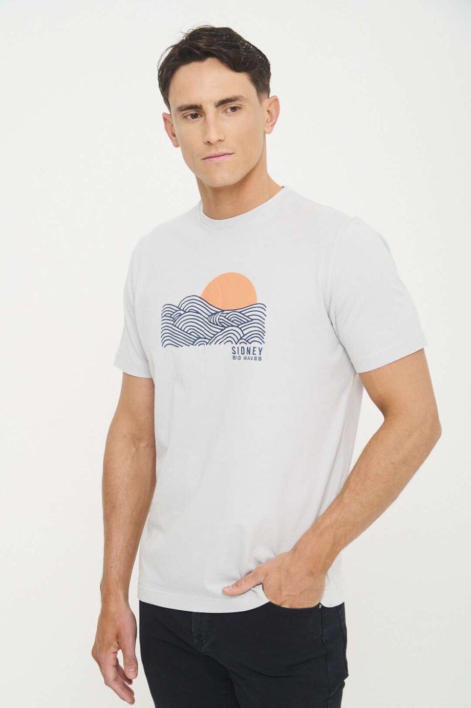 Remera sidney de pima peruano