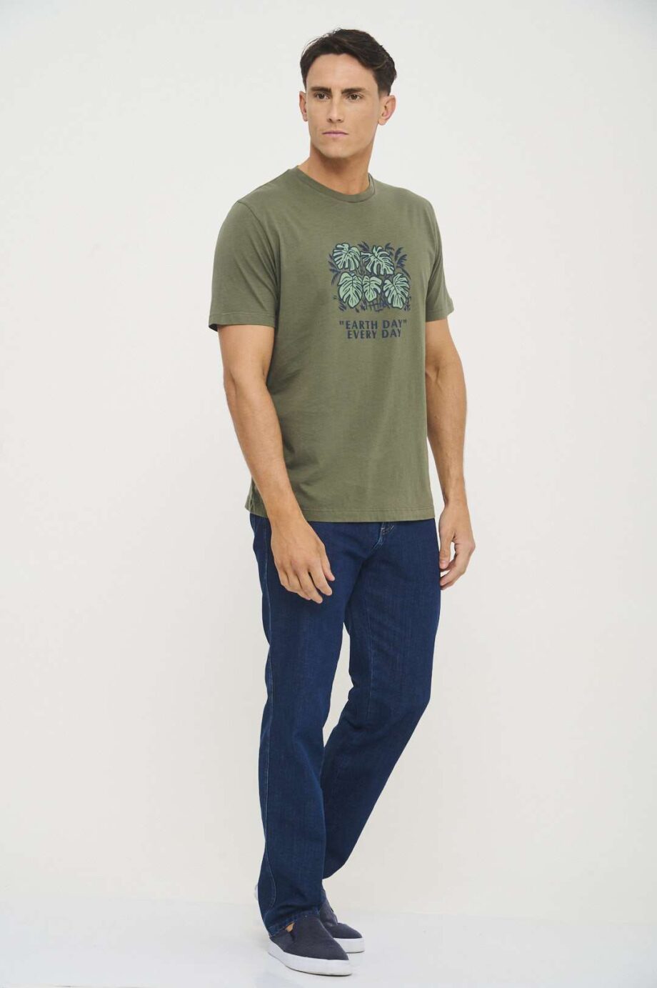 Remera earth day de pima peruano