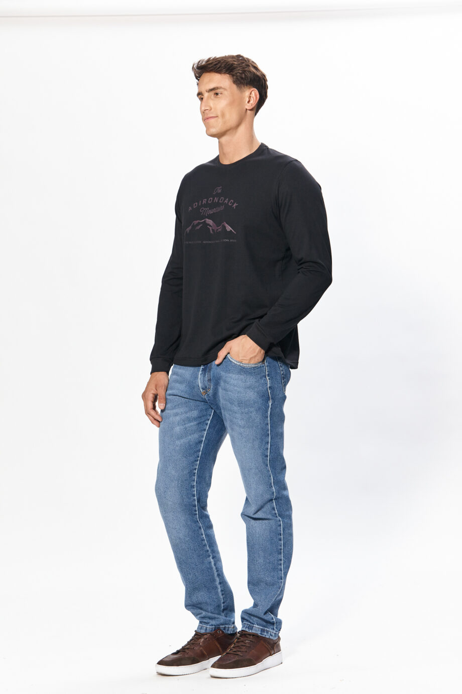 Remera adirondack de jersey