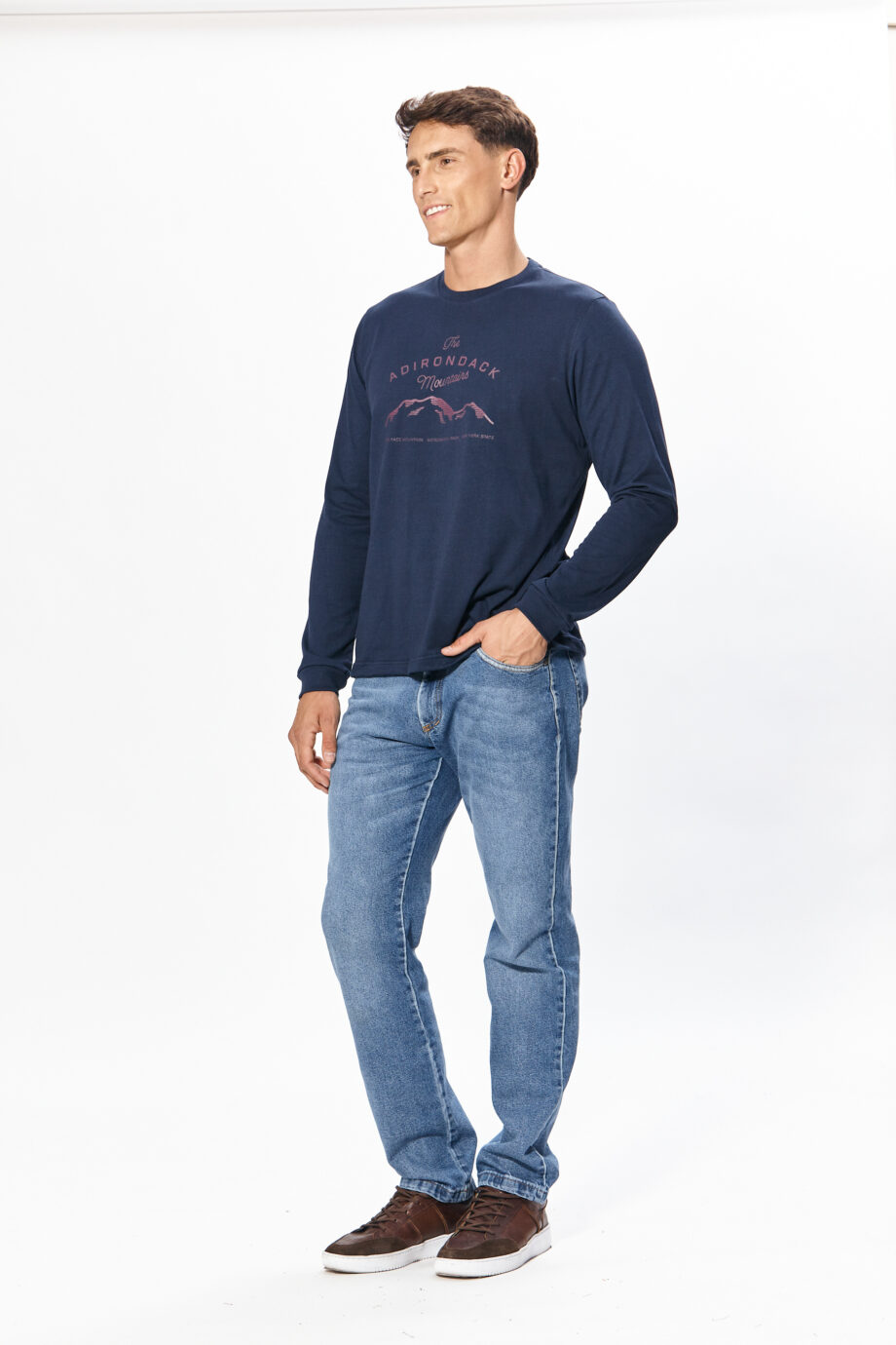 Remera adirondack de jersey
