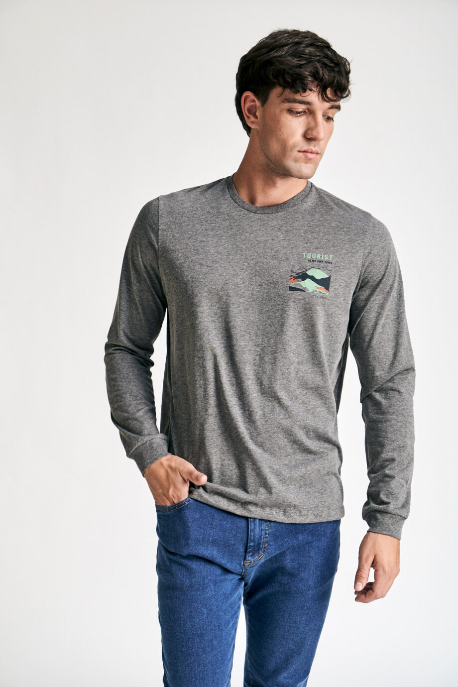 Remera mangas largas tourist