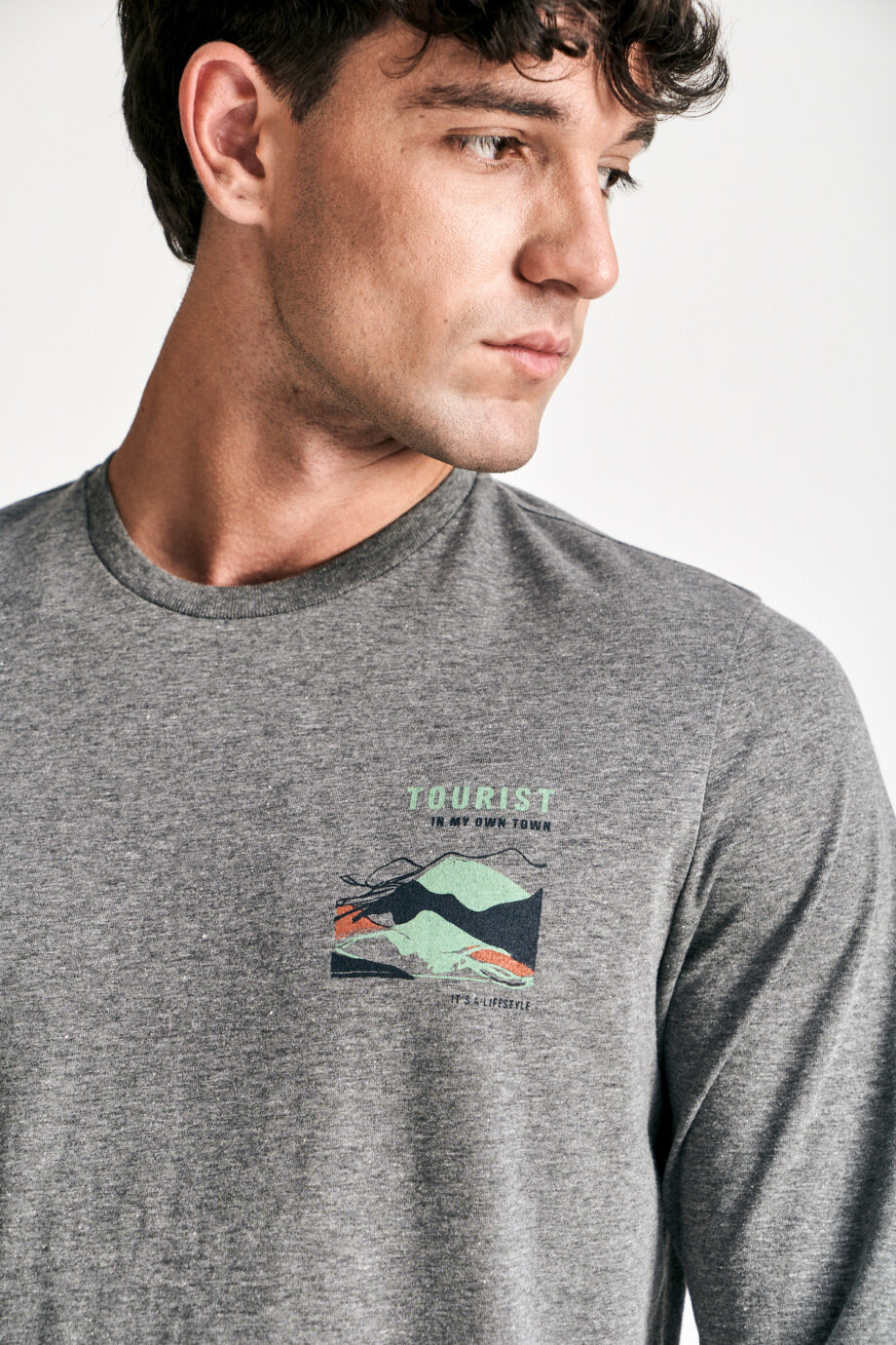 Remera mangas largas tourist
