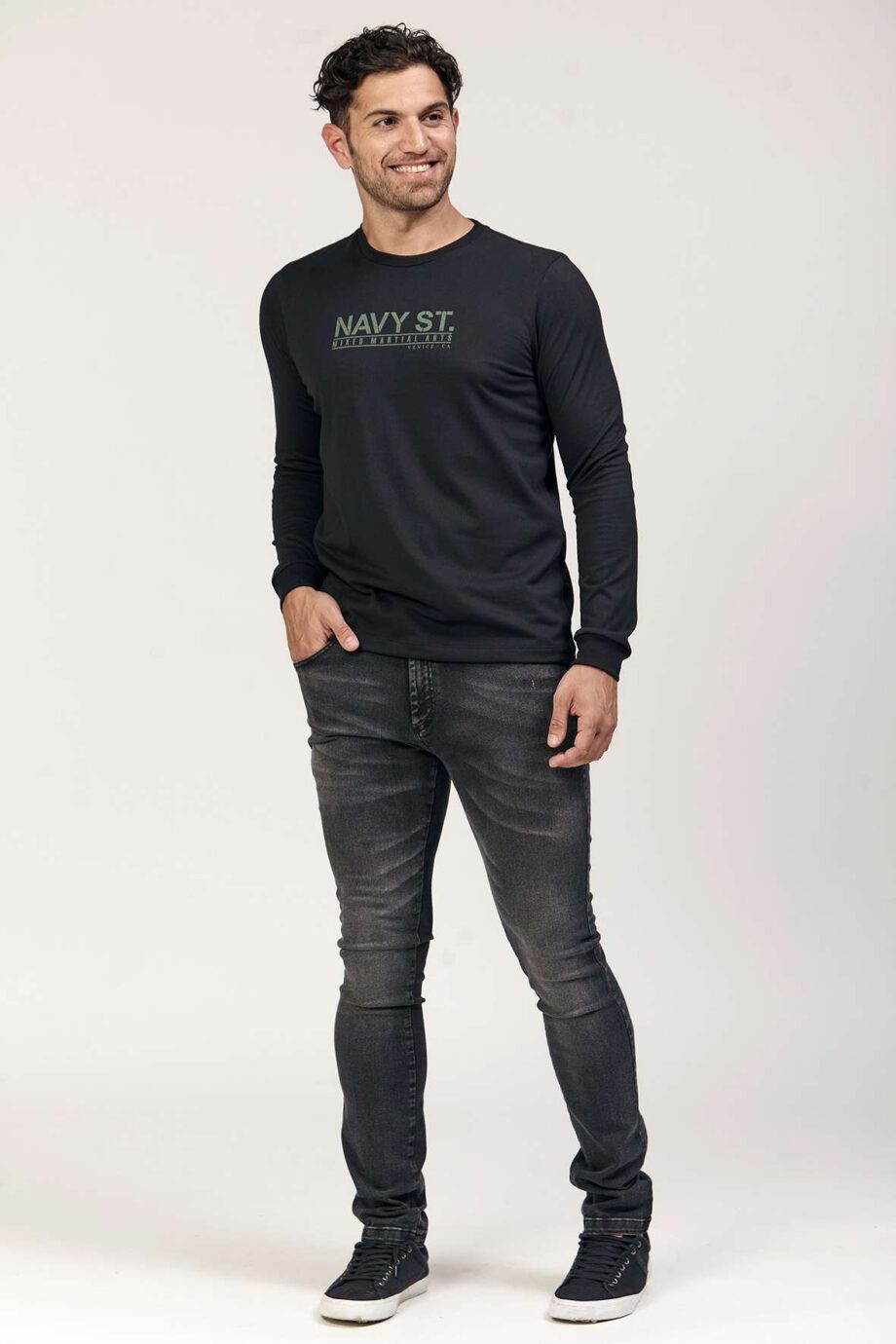 Remera Navy st de jersey