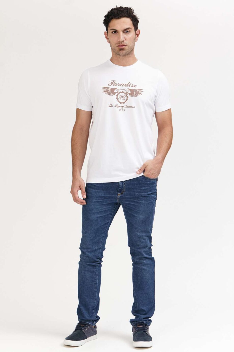 Remera de jersey paradise