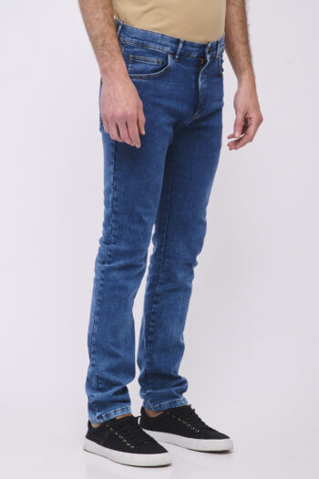 jean regular fit gastado