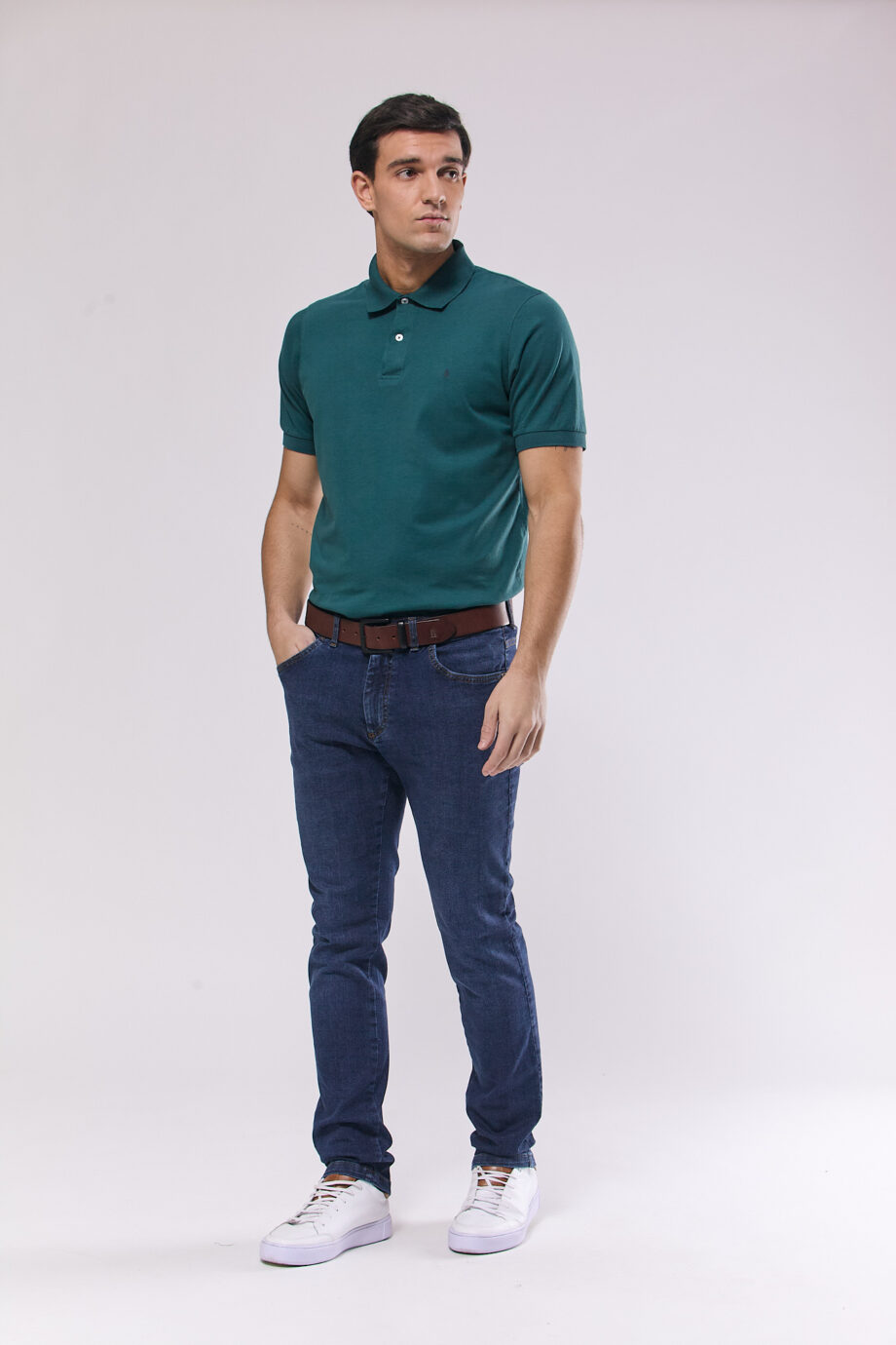 Jean azul gastado