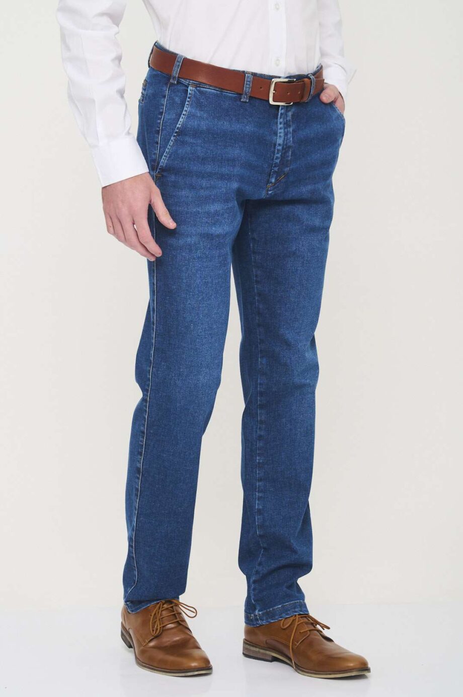 chino de jean gastado suave