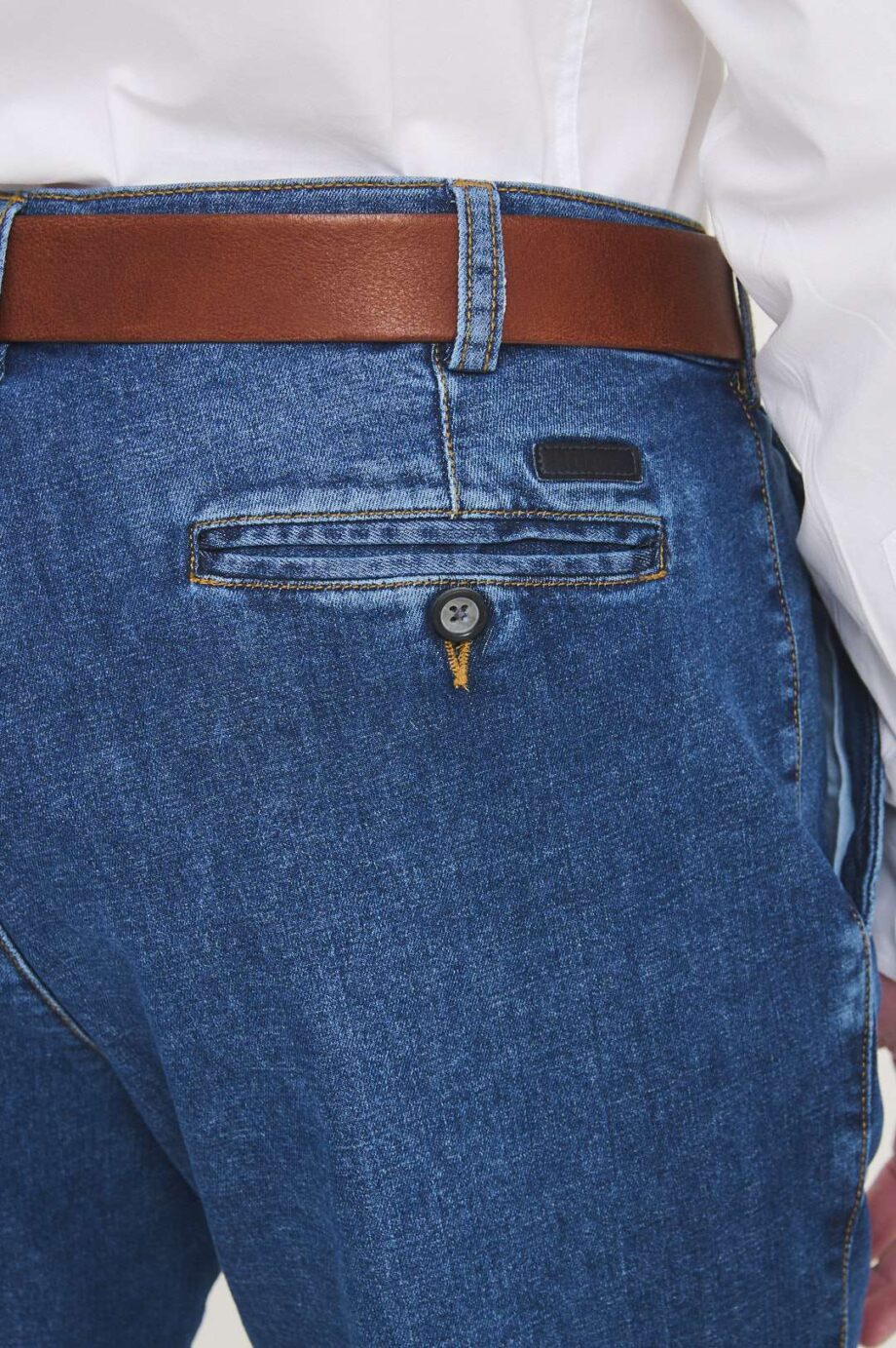 chino de jean gastado suave