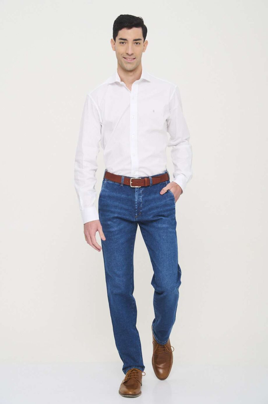chino de jean gastado suave